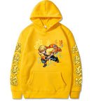 Demon Slayer Zenitsu Agatsuma Printed Hoodie