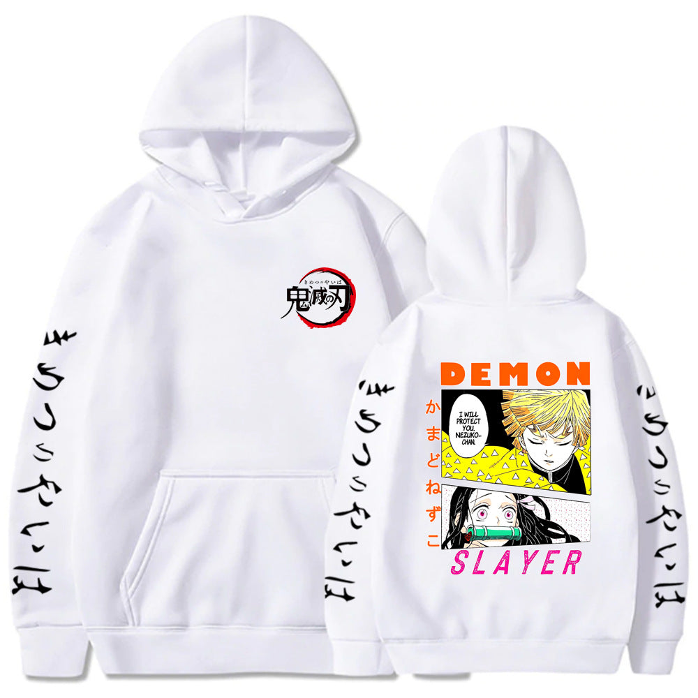 Demon Slayer Hooded Sweatshirt - Harajuku Style