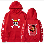 One Piece Luffy Printed Hoodie