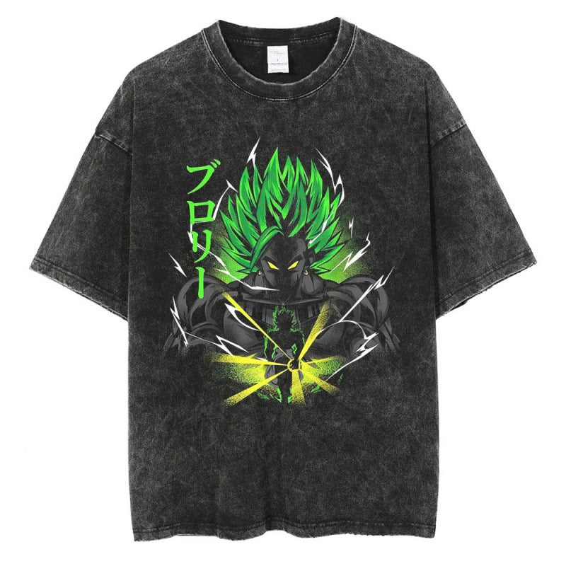 Summer Dragon Ball Anime Pattern T-Shirt