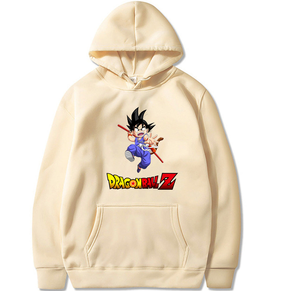 Dragon Ball Hooded Sweatshirt - Harajuku Style