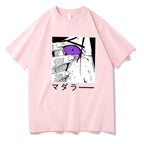 Naruto Sasuke Printed Short Sleeve T-shirt
