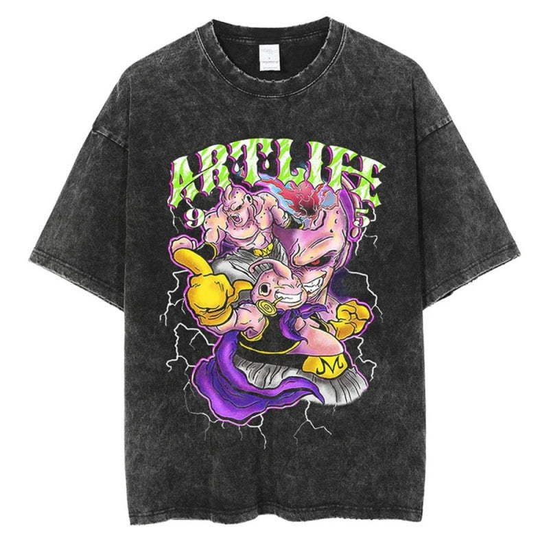 Summer Dragon Ball Anime Pattern T-Shirt