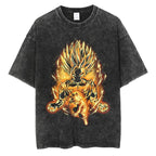 Summer Dragon Ball Anime Pattern T-Shirt