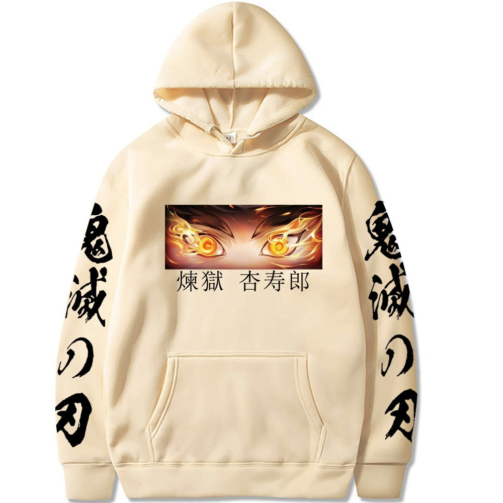 Rengoku Kyoujurou Demon Slayer Hoodie Sweatshirt