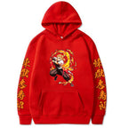 Demon Slayer Rengoku Kyoujurou Hooded Sweatshirt