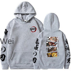 Demon Slayer Hoodie Sweatshirt - Harajuku Style
