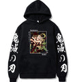 Demon Slayer Daki and Gyutaro Hoodie Sweatshirt