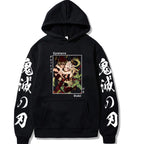 Demon Slayer Daki and Gyutaro Hoodie Sweatshirt