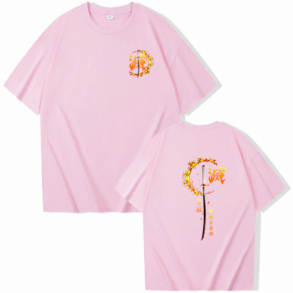 Demon Slayer Rengoku Kyoujurou Short Sleeve T-Shirt