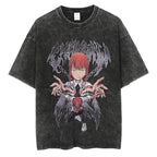 Demon Slayer Vintage Anime T-Shirt - Summer Cotton