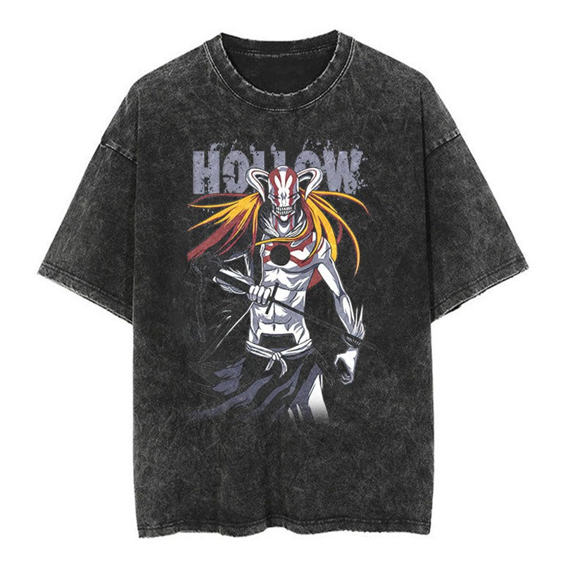 Oversize Vintage Naruto Anime T-shirt
