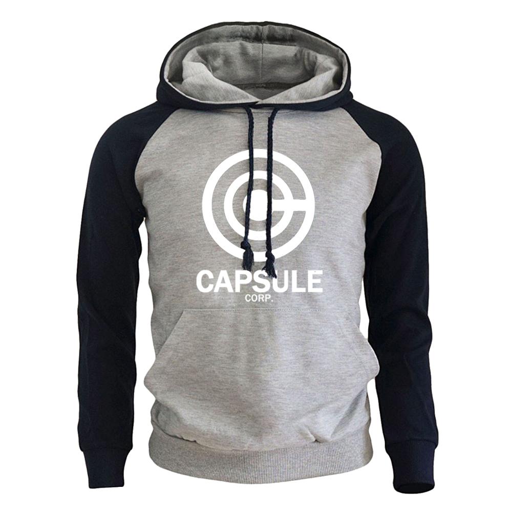 Dragon Ball Fleece Raglan Sweatshirts for Men