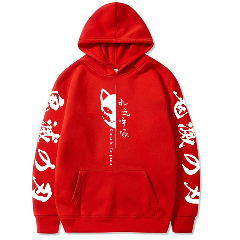 Demon Slayer Kamado Tanjirou Hooded Sweatshirt