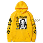 Demon Slayer Black Hoodie - Casual Loose Fit