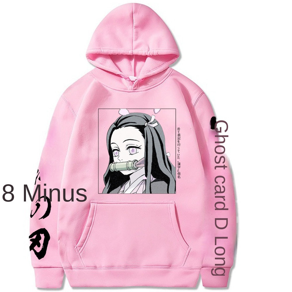 Demon Slayer Loose Hoodie - Harajuku Style