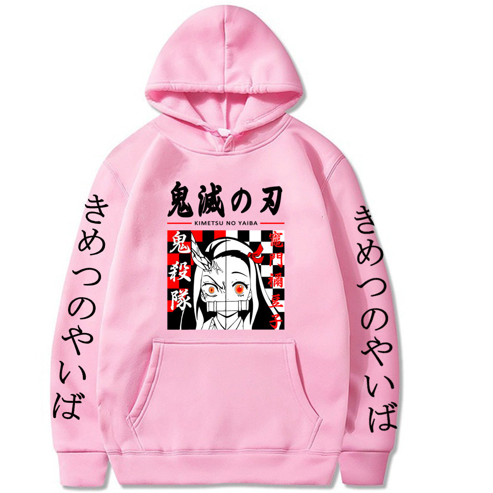 Demon Slayer Loose Hooded Sweatshirt