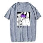 Naruto Sasuke Printed Short Sleeve T-shirt