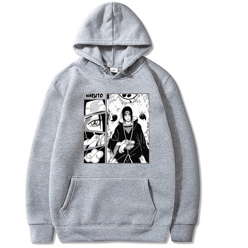 Naruto Itachi Hoodie with Velvet