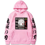 Demon Slayer Printed Hoodie - Harajuku Style