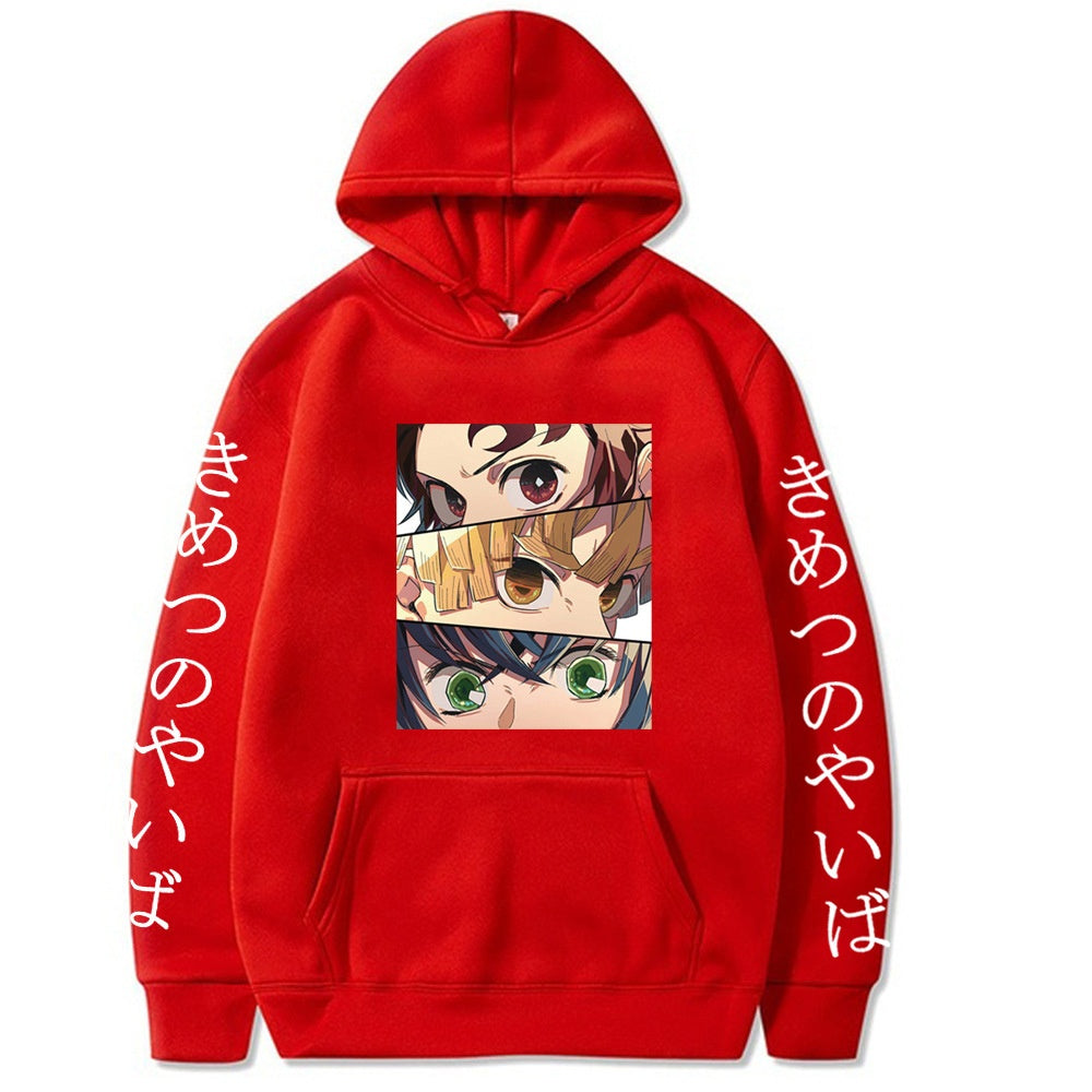Demon Slayer Printed Hoodie - Stylish & Comfortable