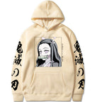 Demon Slayer Loose Hoodie - Harajuku Style