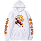 Demon Slayer Rengoku Kyoujurou Hooded Sweatshirt