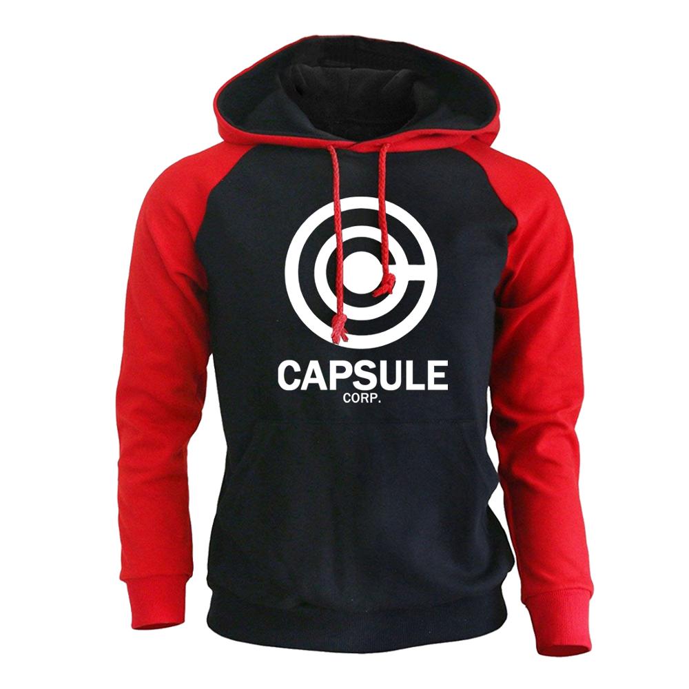 Dragon Ball Fleece Raglan Sweatshirts for Men