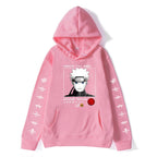 Naruto Whirlpool Print Hoodie - Large Size
