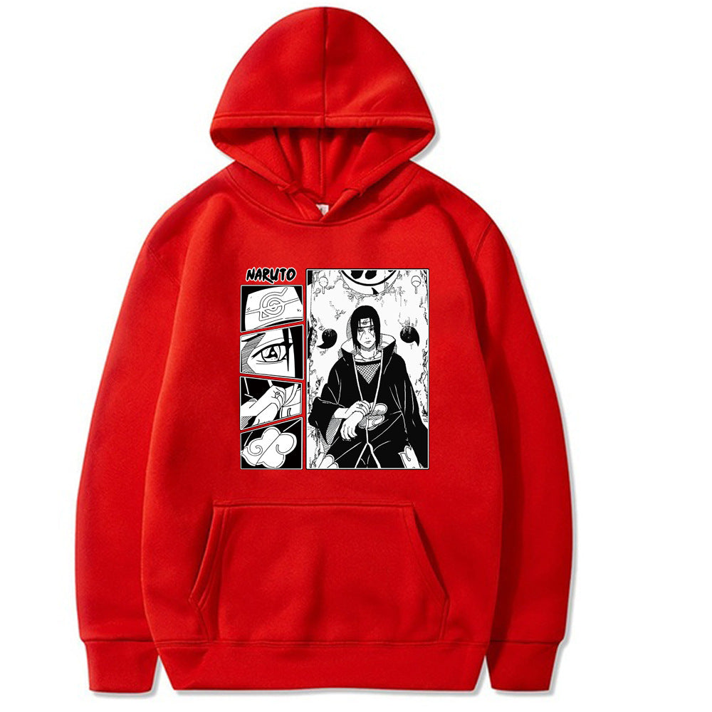 Naruto Itachi Hoodie with Velvet
