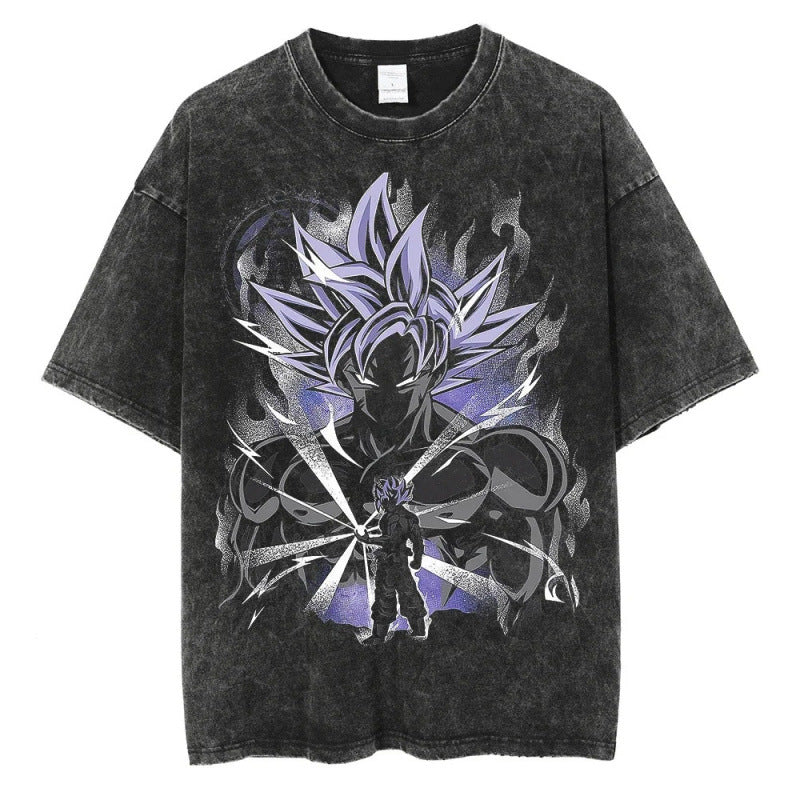 Summer Dragon Ball Anime Pattern T-Shirt
