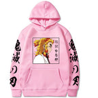 Demon Slayer Rengoku Kyoujurou Printed Hoodie