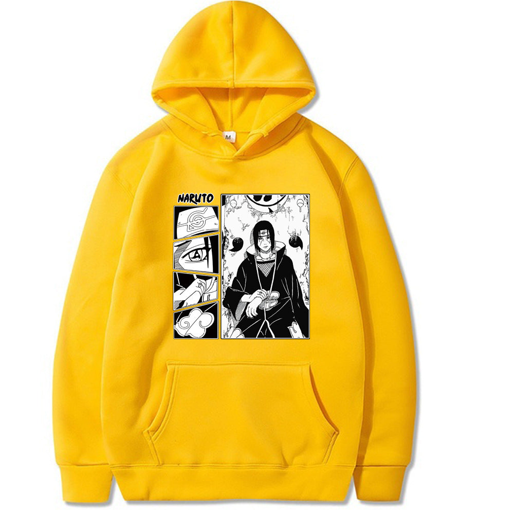 Naruto Itachi Hoodie with Velvet