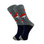 Trendy Naruto Academy Style Mid Cap Sports Socks