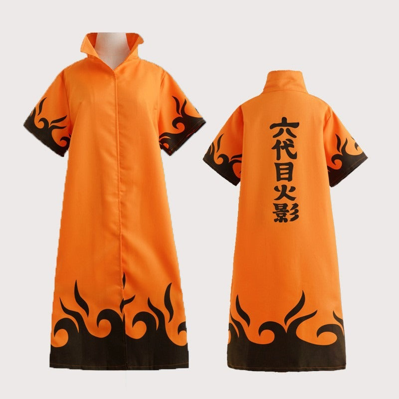 Naruto Red Cloud Robe - Anime Cosplay Costume
