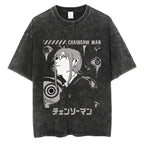 Demon Slayer Vintage Anime T-Shirt - Summer Cotton