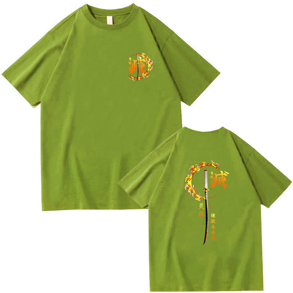 Demon Slayer Rengoku Kyoujurou Short Sleeve T-Shirt