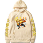 Demon Slayer Zenitsu Agatsuma Printed Hoodie