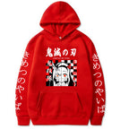 Demon Slayer Loose Hooded Sweatshirt