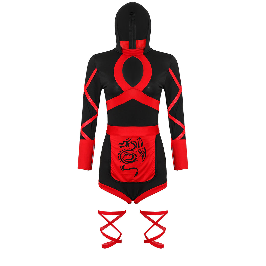 Female Samurai Costume - Naruto Theme Cosplay