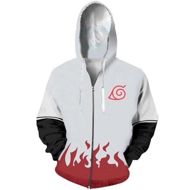 Naruto Akatsuki Cloak Hoodie - 3D Printed Sweatshirt