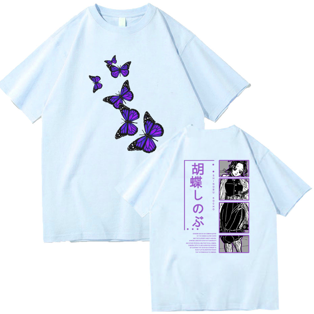 Demon Slayer Kochou Shinobu Butterfly Ninja Tee