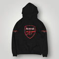 Arsenal FC "Gunners" Hoodie | Premium Black Cannon Graphic Sweatshirt