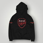 Arsenal FC "Gunners" Hoodie | Premium Black Cannon Graphic Sweatshirt