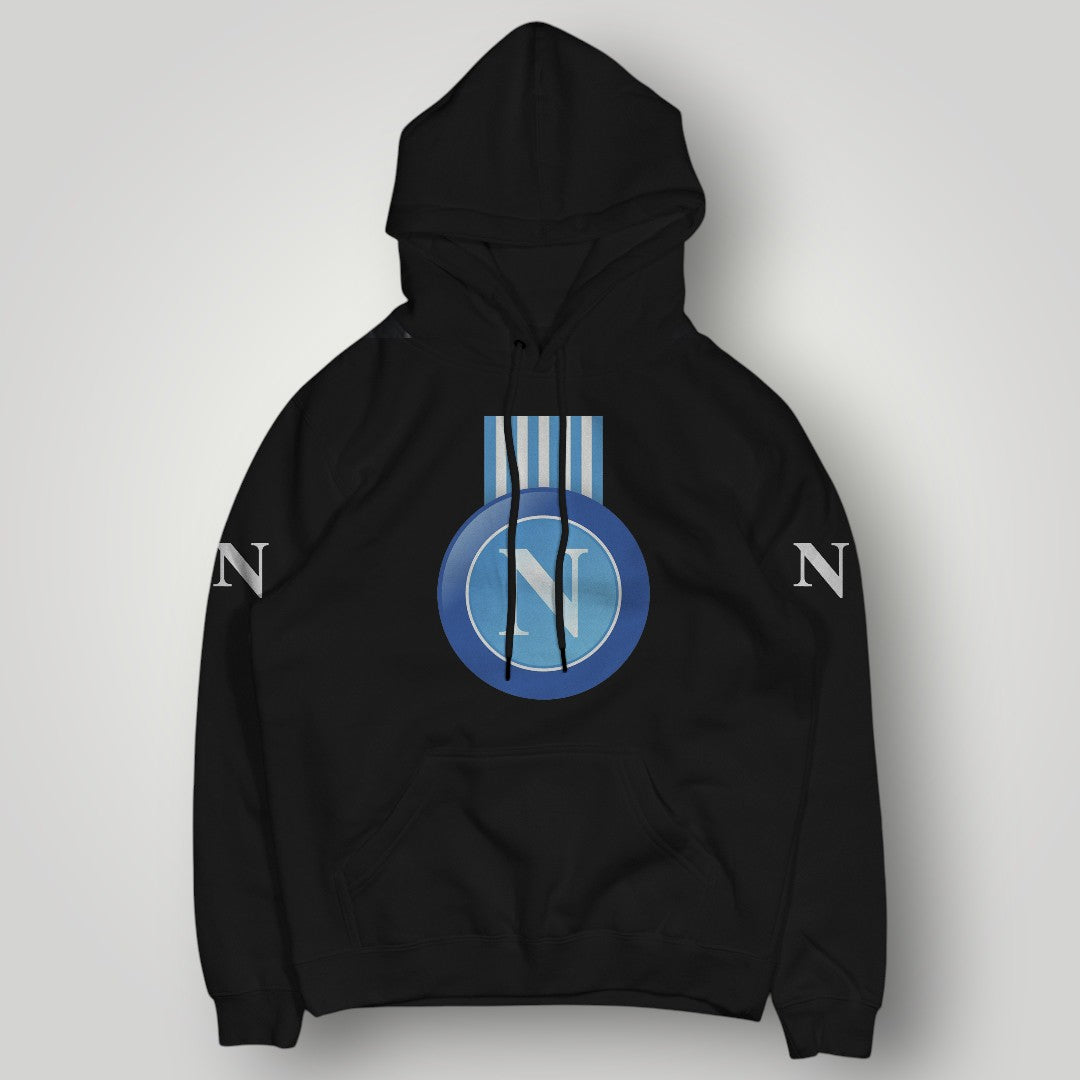 SSC Napoli Fan Hoodie - Azzurri Medal Graphic Heritage Streetwear
