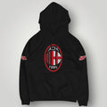 AC Milan Fan Hoodie - Rossoneri Heritage Graphic Wings Pullover
