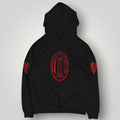 AC Milan "Il Diavolo" Graphic Hoodie - Rossoneri 1899 Wings Edition Pullover