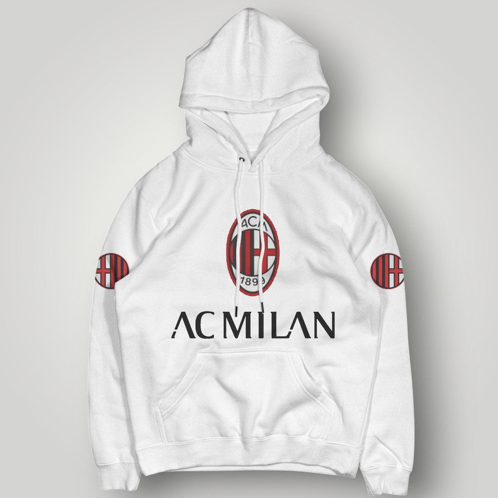 AC Milan "Rossoneri" Collection Hoodie - 1899 Crest & Devil Graphic Streetwear