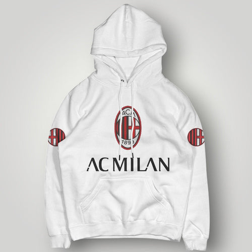 AC Milan "Rossoneri" Collection Hoodie - 1899 Crest & Devil Graphic Streetwear