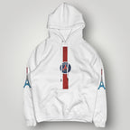 PSG Heritage Hechter Stripe Hoodie - Black Paris Eiffel Tower Edition Pullover